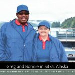 Greg and Bonnie in Sitka, Alaska